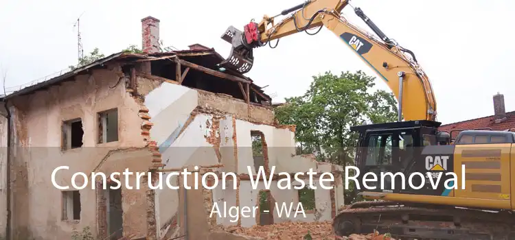 Construction Waste Removal Alger - WA