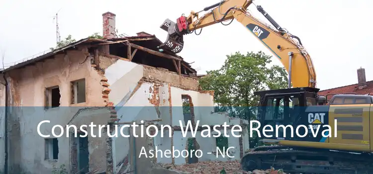 Construction Waste Removal Asheboro - NC