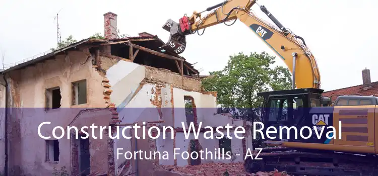 Construction Waste Removal Fortuna Foothills - AZ