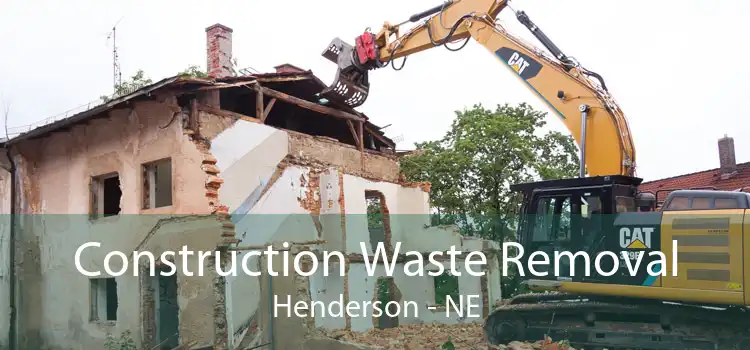 Construction Waste Removal Henderson - NE