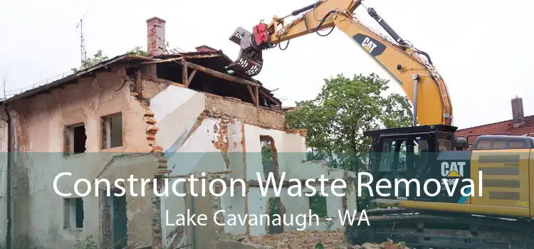Construction Waste Removal Lake Cavanaugh - WA