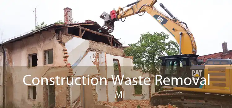 Construction Waste Removal  - MI