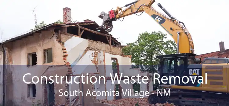 Construction Waste Removal South Acomita Village - NM