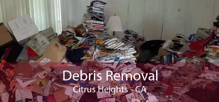 Debris Removal Citrus Heights - CA