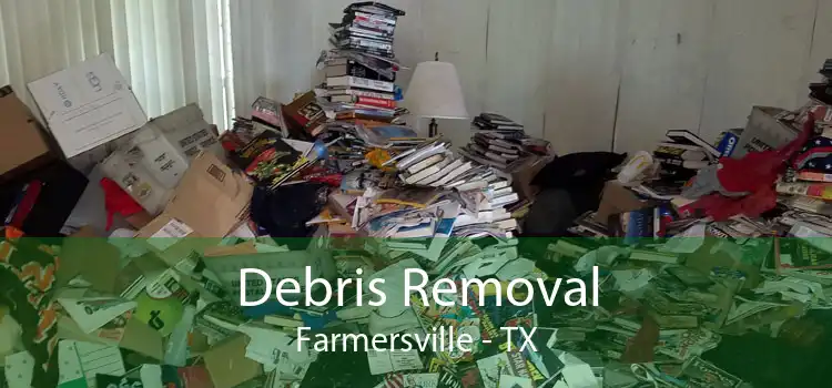 Debris Removal Farmersville - TX
