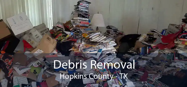 Debris Removal Hopkins County - TX