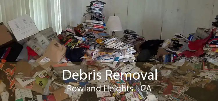 Debris Removal Rowland Heights - CA