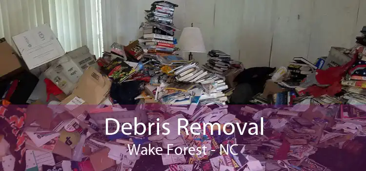 Debris Removal Wake Forest - NC