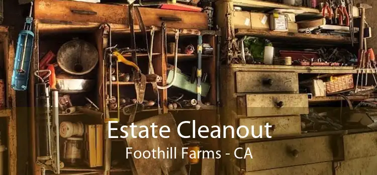 Estate Cleanout Foothill Farms - CA