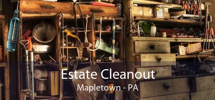 Estate Cleanout Mapletown - PA