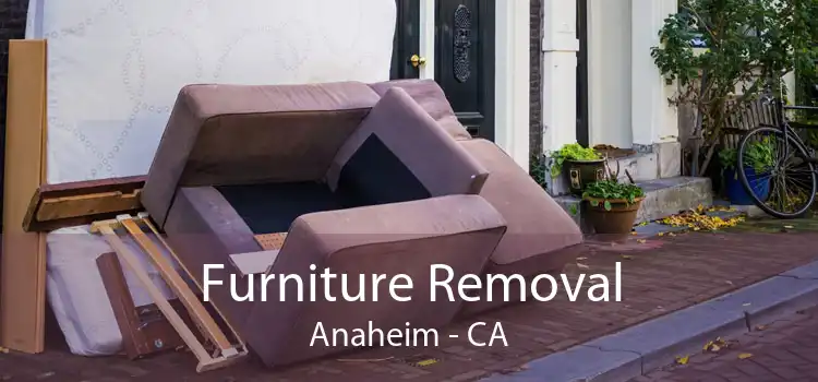 Furniture Removal Anaheim - CA