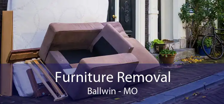 Furniture Removal Ballwin - MO