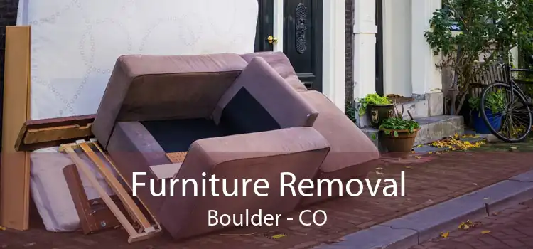 Furniture Removal Boulder - CO