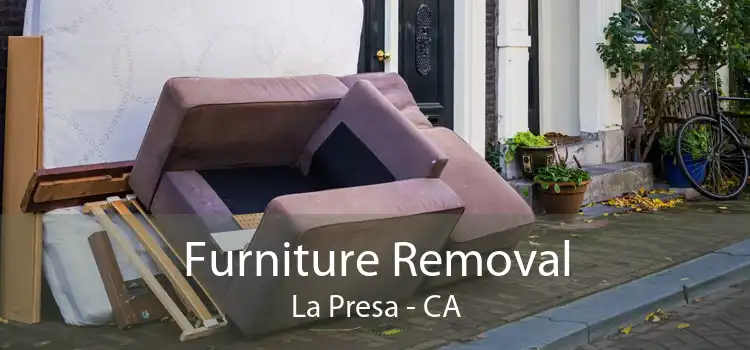 Furniture Removal La Presa - CA