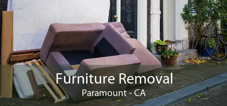 Furniture Removal Paramount - CA