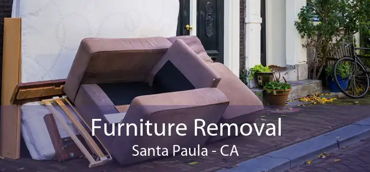 Furniture Removal Santa Paula - CA