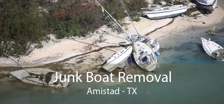 Junk Boat Removal Amistad - TX