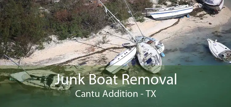 Junk Boat Removal Cantu Addition - TX