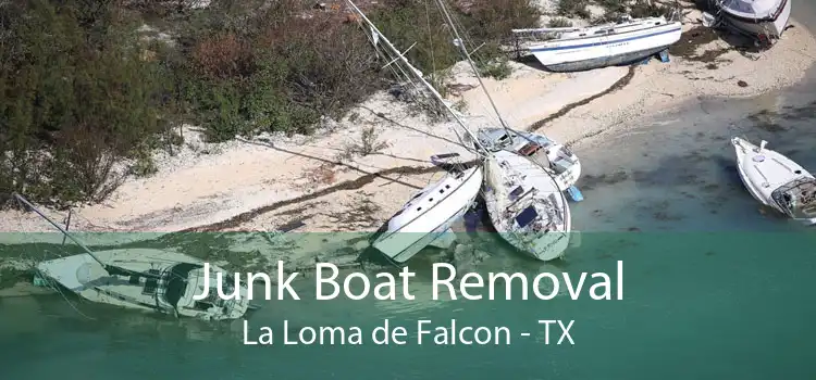 Junk Boat Removal La Loma de Falcon - TX