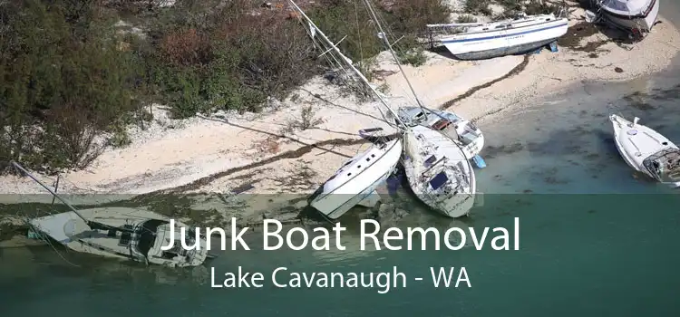 Junk Boat Removal Lake Cavanaugh - WA