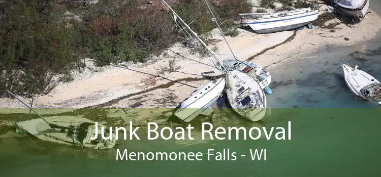 Junk Boat Removal Menomonee Falls - WI