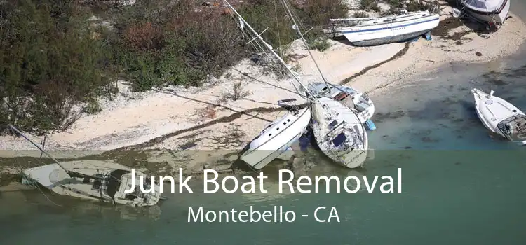 Junk Boat Removal Montebello - CA