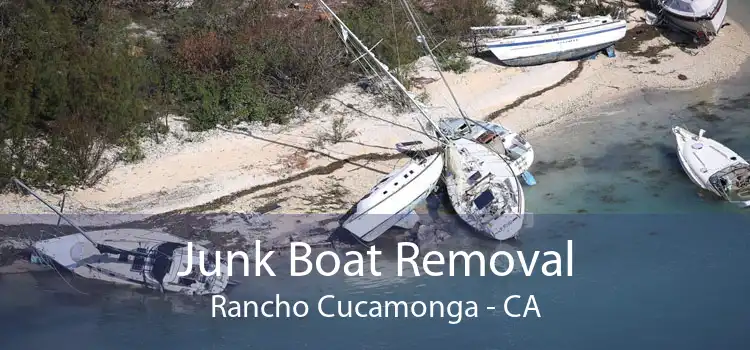 Junk Boat Removal Rancho Cucamonga - CA