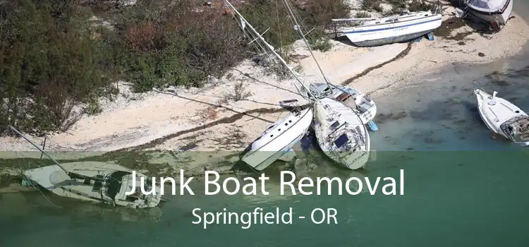 Junk Boat Removal Springfield - OR