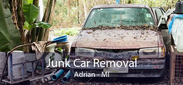 Junk Car Removal Adrian - MI