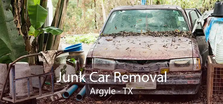 Junk Car Removal Argyle - TX