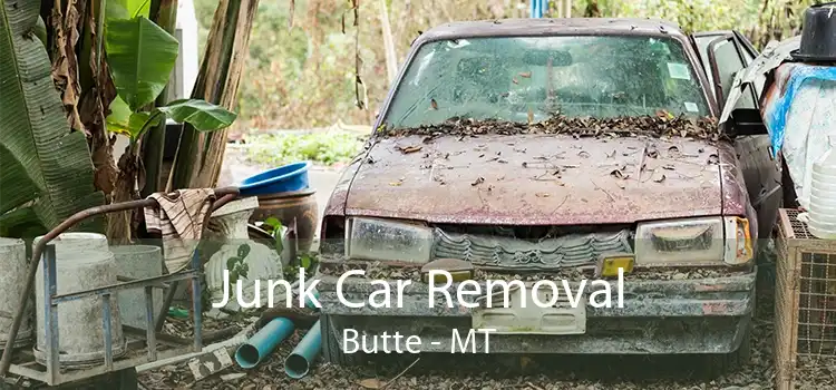 Junk Car Removal Butte - MT