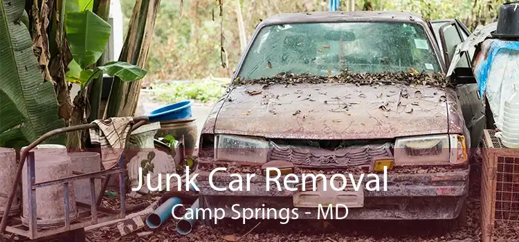 Junk Car Removal Camp Springs - MD
