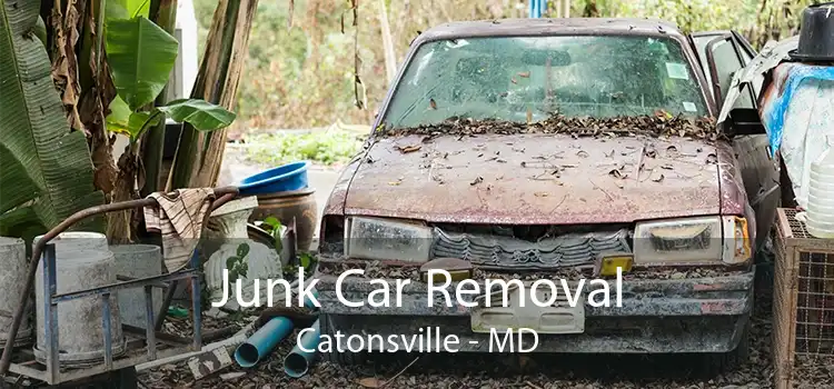 Junk Car Removal Catonsville - MD