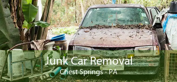 Junk Car Removal Chest Springs - PA