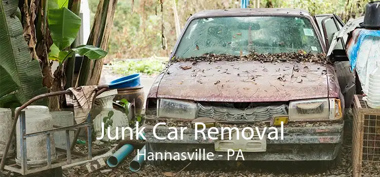 Junk Car Removal Hannasville - PA