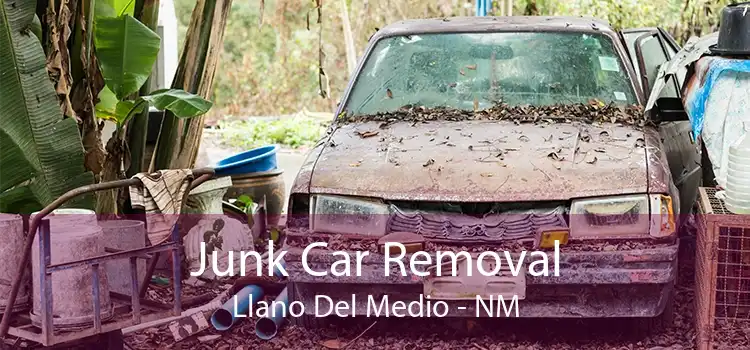 Junk Car Removal Llano Del Medio - NM