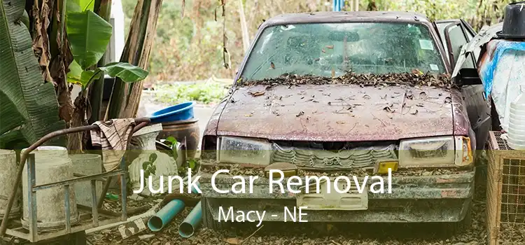 Junk Car Removal Macy - NE