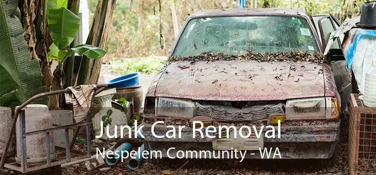 Junk Car Removal Nespelem Community - WA