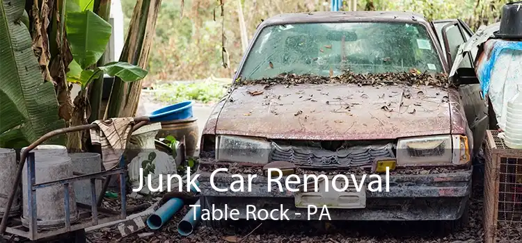 Junk Car Removal Table Rock - PA