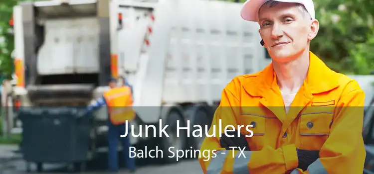 Junk Haulers Balch Springs - TX