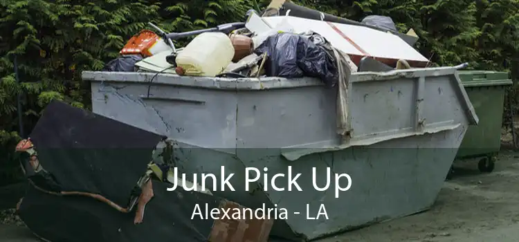 Junk Pick Up Alexandria - LA