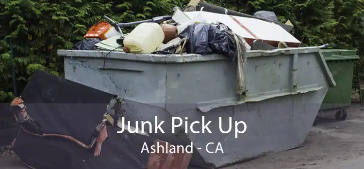Junk Pick Up Ashland - CA