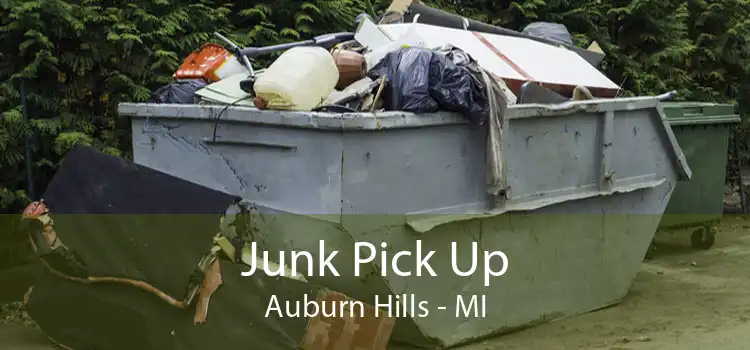 Junk Pick Up Auburn Hills - MI