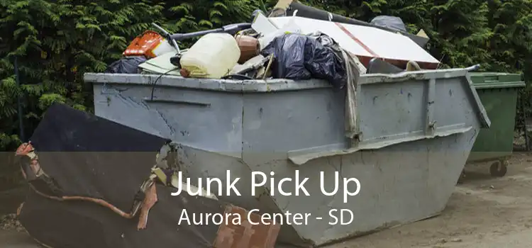 Junk Pick Up Aurora Center - SD