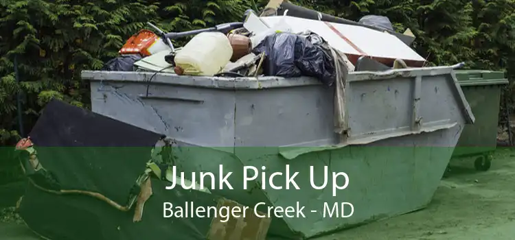 Junk Pick Up Ballenger Creek - MD