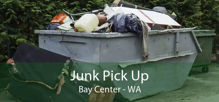 Junk Pick Up Bay Center - WA