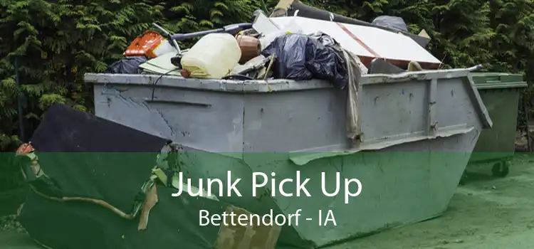 Junk Pick Up Bettendorf - IA