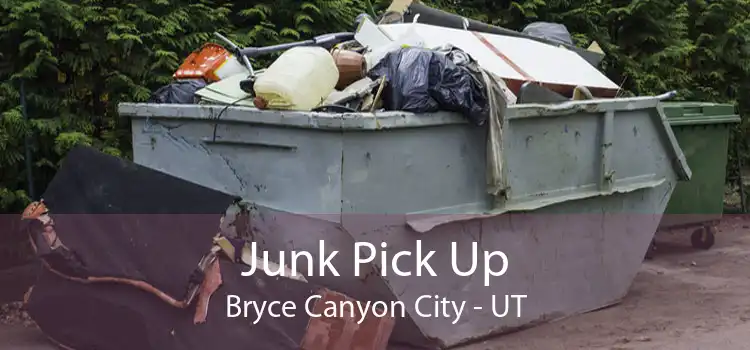 Junk Pick Up Bryce Canyon City - UT