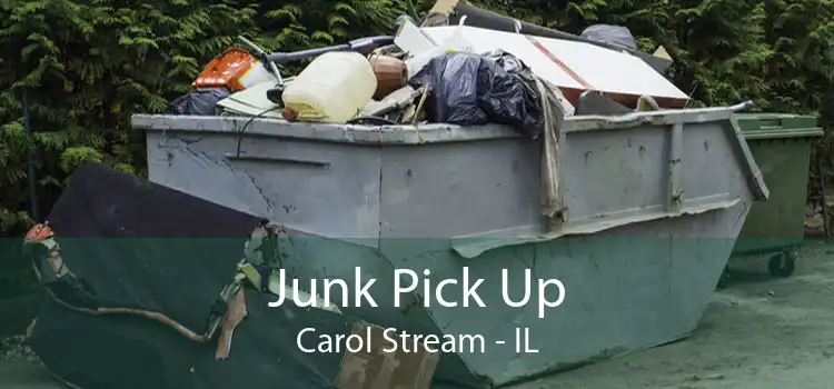 Junk Pick Up Carol Stream - IL