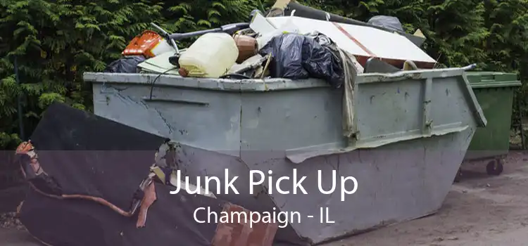 Junk Pick Up Champaign - IL